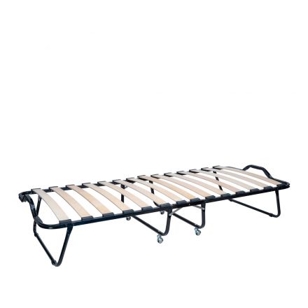 Кровать раскладная Leset Модель 215, Чёрный, Разнотон, Поликоттон