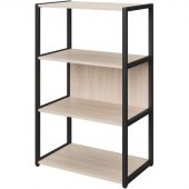 Стеллаж для документов K-Loft 241H020 670х400х1068 дуб сканд/черный Стеллаж для документов K-Loft 241H020 670х400х1068 дуб сканд/черный