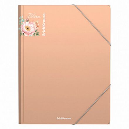 Папка на резинках ERICH KRAUSE "Matt Pastel Bloom", до 300 листов, ассорти, 600 мкм, 61202 Папка на резинках ERICH KRAUSE "Matt Pastel Bloom", до 300 листов, ассорти, 600 мкм, 61202