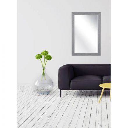 Зеркало МГЛ_настенное Комус Мебель НБ73 (400x600) багет ПЛС серый