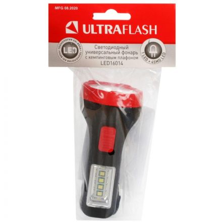 Фонарь ручной Ultraflash LED16014 (1+4SMD LED,2 ре Фонарь ручной Ultraflash LED16014 (1+4SMD LED,2 ре