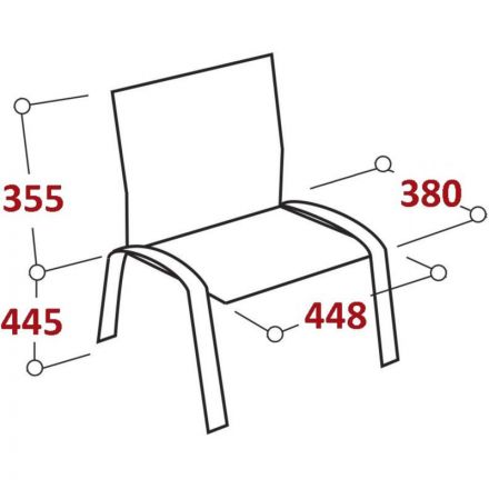 Стул UA_JACK BLACK каркас черный, к/з черный V-4
