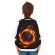 Ранец BRAUBERG KIDS STANDARD, 2 отделения, Fire split, 3D-панель, 36х28х14 см, 273147