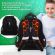 Ранец BRAUBERG KIDS STANDARD, 2 отделения, Fire split, 3D-панель, 36х28х14 см, 273147