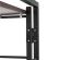 Стеллаж BRABIX "Smart SH-006", 605х295х790 мм, ЛОФТ, трапеция, складной, металл/ЛДСП ясень, каркас черный, 641871