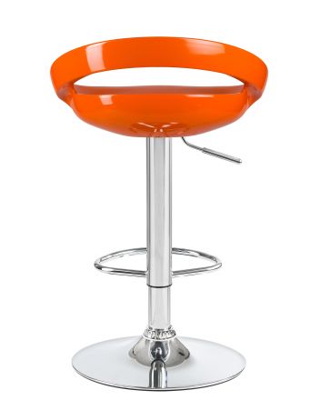 Стул барный DOBRIN DISCO, оранжевый Стул барный DOBRIN DISCO, оранжевый
