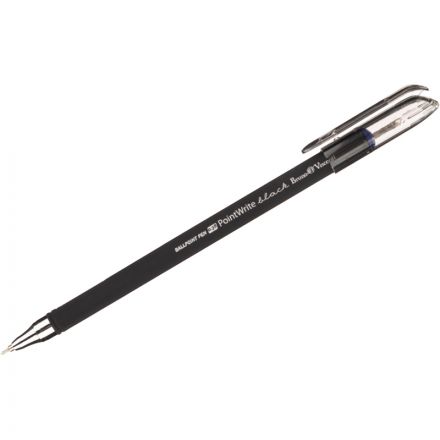 Ручка шариковая неавтоматическая BV PointWrite Black 0,38мм синяя 20-0265 Ручка шариковая неавтоматическая BV PointWrite Black 0,38мм синяя 20-0265