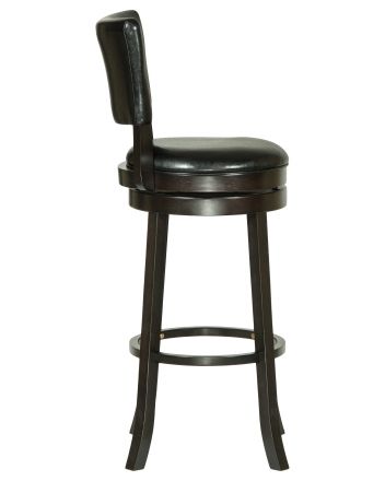 Стул барный DOBRIN JOHN BAR, капучино, чёрный