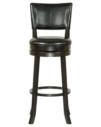 Стул барный DOBRIN JOHN BAR, капучино, чёрный