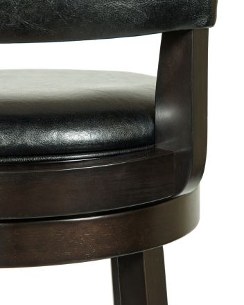 Стул барный DOBRIN JOHN BAR, капучино, чёрный