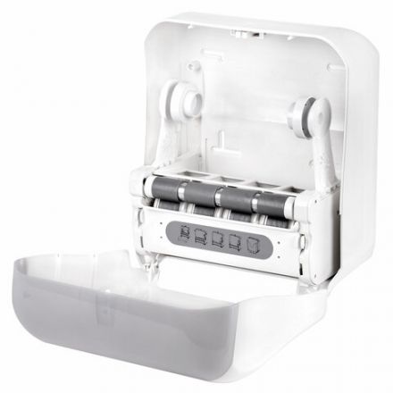 Диспенсер для полотенец в рулонах с автоотрезом листа EXTRA LAIMA PROFESSIONAL, (Система H1), 607765, 303052 Диспенсер для полотенец в рулонах с автоотрезом листа EXTRA LAIMA PROFESSIONAL, (Система H1), 607765, 303052