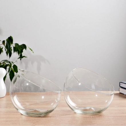 Ваза для цветов 'Анабель', 1.5 л, 19x14.5 см, стекло, МИКС прозр, 3090266