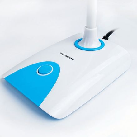 Настольная лампа / светильник SONNEN OU-146, на подставке, светодиодная, 4 Вт, белый/синий, 236671 Настольная лампа / светильник SONNEN OU-146, на подставке, светодиодная, 4 Вт, белый/синий, 236671