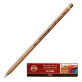 Карандаш-блендер KOH-I-NOOR, 1шт., "Polycolor", белый, 3,8 мм, мягкий, заточенный, 3800000001KS Карандаш-блендер KOH-I-NOOR, 1шт., "Polycolor", белый, 3,8 мм, мягкий, заточенный, 3800000001KS