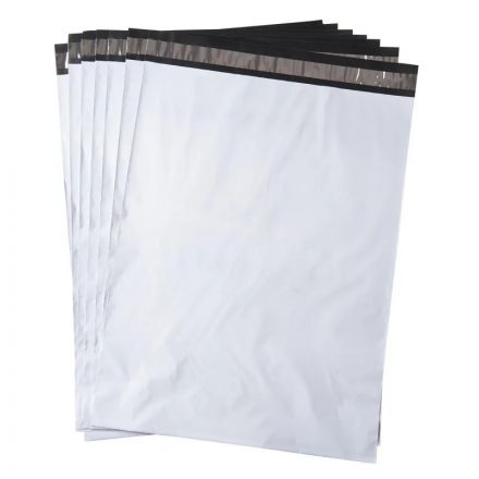 Курьер-пакет без печати, без кармана,340x460+40, 50 мкм (100 шт/уп)