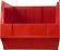 Ящик 400х230х200 Napoli  красный