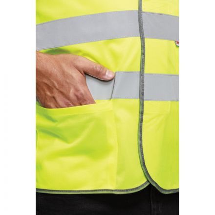 Жилет сигнальный Тип 1Т лимонный размер ХХL (56-58) Жилет сигнальный Тип 1Т лимонный размер ХХL (56-58)