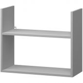 Полка навесная SP Бюджет 1349.030 (402668) 632х294х596 Серый Полка навесная SP Бюджет 1349.030 (402668) 632х294х596 Серый