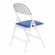 Стул складной FOLDER (mod. 3022G) каркас: металл, сиденье/спинка: экокожа, 46.5 х 47.5 х 79 см, blue (синий) / white (белый) Стул складной FOLDER (mod. 3022G) каркас: металл, сиденье/спинка: экокожа, 46.5 х 47.5 х 79 см, blue (синий) / white (белый)