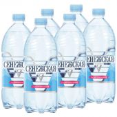 Вода минеральная Сенежская газированная пэт 1л