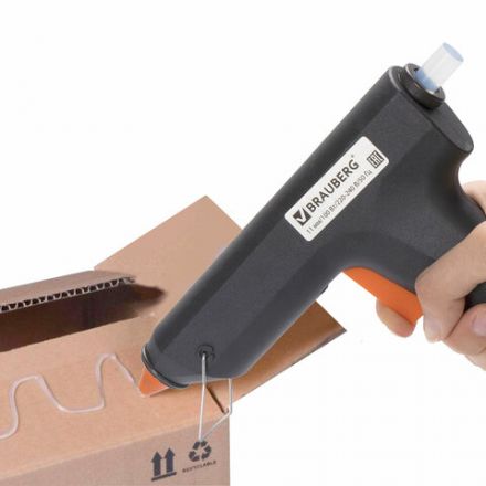 Клеевой пистолет, 100 Вт, для стержня 11 мм, BRAUBERG, в блистере, 670325 Клеевой пистолет, 100 Вт, для стержня 11 мм, BRAUBERG, в блистере, 670325