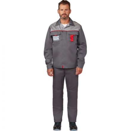 Костюм рабочий летний л10-КБР т-сер/с-сер 48-50 170-176 Костюм рабочий летний л10-КБР т-сер/с-сер 48-50 170-176