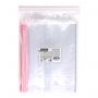 Пакеты ZIP LOCK "зиплок" ОЧЕНЬ ПРОЧНЫЕ, комплект 100 шт., 250х350 мм, ПВД 80 мкм, BRAUBERG EXTRA, 608180