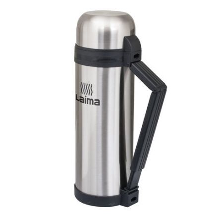 Термос LAIMA классический с узким горлом, 1,8 л, нержавеющая сталь, пластиковая ручка, 601405 Термос LAIMA классический с узким горлом, 1,8 л, нержавеющая сталь, пластиковая ручка, 601405
