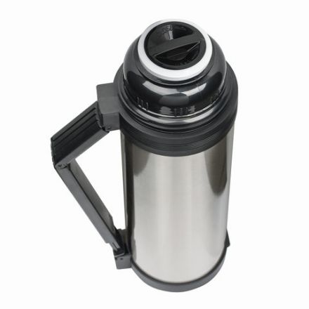 Термос LAIMA классический с узким горлом, 1,8 л, нержавеющая сталь, пластиковая ручка, 601405 Термос LAIMA классический с узким горлом, 1,8 л, нержавеющая сталь, пластиковая ручка, 601405