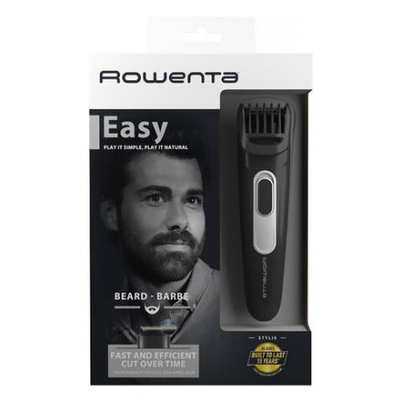 Триммер для бороды ROWENTA TN2801F4, 11 установок длины, 0.5-10 мм, 1 насадка, беспроводной, черный, 1830008212 Триммер для бороды ROWENTA TN2801F4, 11 установок длины, 0.5-10 мм, 1 насадка, беспроводной, черный, 1830008212