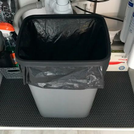 Коврик EVA / ЭВА универсальный 68х120 см ячеистый (СОТЫ) применим для кухни, ванной, прихожей, животных, авто, цвет СЕРЫЙ LAIMA, 608714