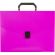 Папка-портфель 1 отделение Attache Neon розовый