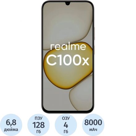 Смартфон Realme C100X RMX5366 128 Gb 4 Gb белый Смартфон Realme C100X RMX5366 128 Gb 4 Gb белый