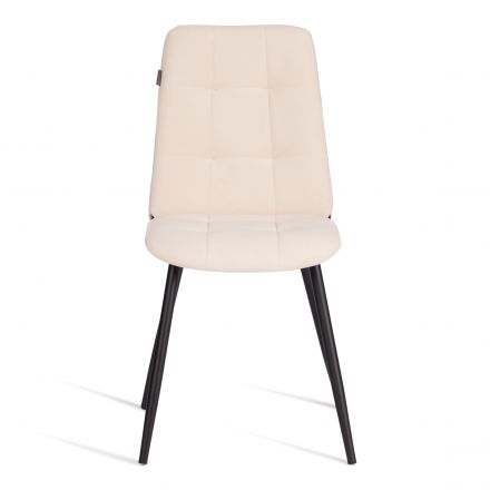 Стул обеденный Asti флок , молочный, 4 Стул обеденный Asti флок , молочный, 4