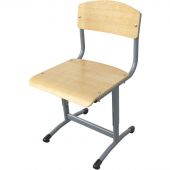 Стул ученический MET_ Универсал 5-7 (4-6) г.р. серый