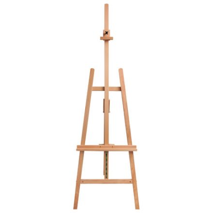 Мольберт напольный BRAUBERG ART CLASSIC, бук, угол 60°, 63х174(231)х68см, высота холста 126см,190652