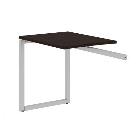 Брифинг приставка XQR 869 Легно темный/Алюминий 800х600х750