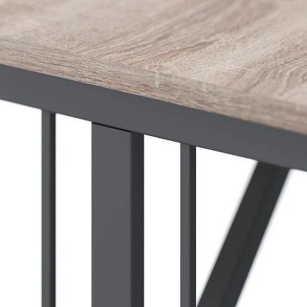 Брифинг Комус Мебель К-Loft Director 241B002 700х600х752 дуб сон темн/черн