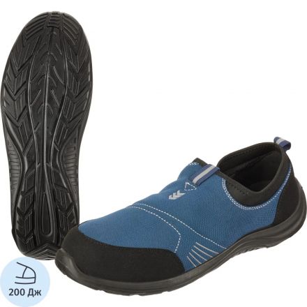 Полуботинки (кроссовки)  ПУ с МП  (blue black) KD 001 р.43