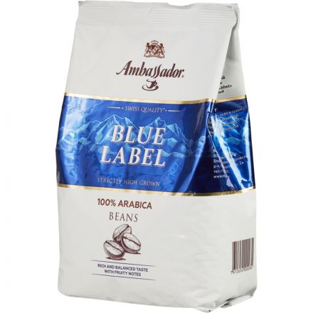 Кофе Ambassador Blue Label в зернах, 1кг Кофе Ambassador Blue Label в зернах, 1кг
