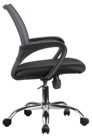 Кресло RCH 8085JE Серая сетка/Хром крестовина Кресло RCH 8085JE Серая сетка/Хром крестовина