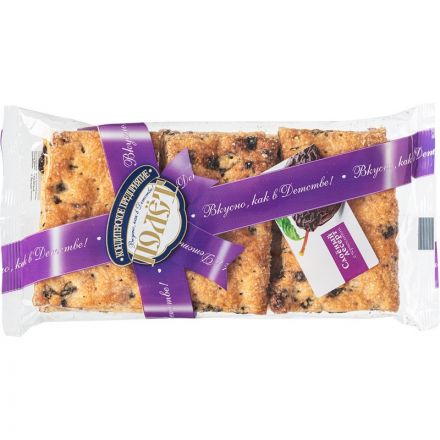 Печенье Полёт слоеное с черносливом 220г Печенье Полёт слоеное с черносливом 220г