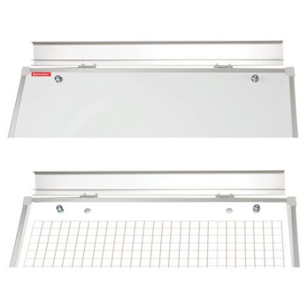 Доска-флипчарт магнитно-маркерная 70х100 см, ГАРАНТИЯ 10 ЛЕТ, РОССИЯ, BRAUBERG Стандарт, 235526