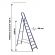 Стремянка Алюмет стальная окрашенная с алюминиевыми ступенями  10 ст. М8410