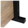 Стеллаж на металлокаркасе BRABIX "LOFT SH-002", 600х350х845 мм, цвет дуб натуральный, 641233