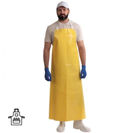 Фартук многоразовый Ларипол полиуретановый уплотненны 90x115,желт 300мкм,ПС Фартук многоразовый Ларипол полиуретановый уплотненны 90x115,желт 300мкм,ПС