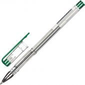Ручка гелевая неавтомат. Attache зеленый стерж., 0,5мм