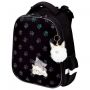Ранец BRAUBERG LUMINOUS, 2 отделения, с брелоком, "Paws", СВЕТЯЩИЙСЯ РИСУНОК, 38х29х16 см, 271366