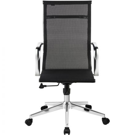 Кресло BN_Y_EChair-710 T net сетка черная, хром