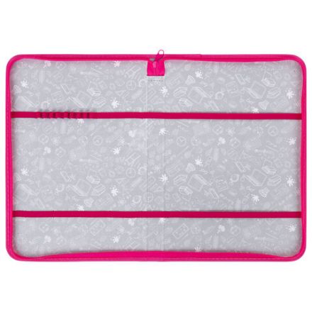 Папка на молнии BRAUBERG А4 с ручкой, с органайзером, 1 отделение, "Cute fox", 272217